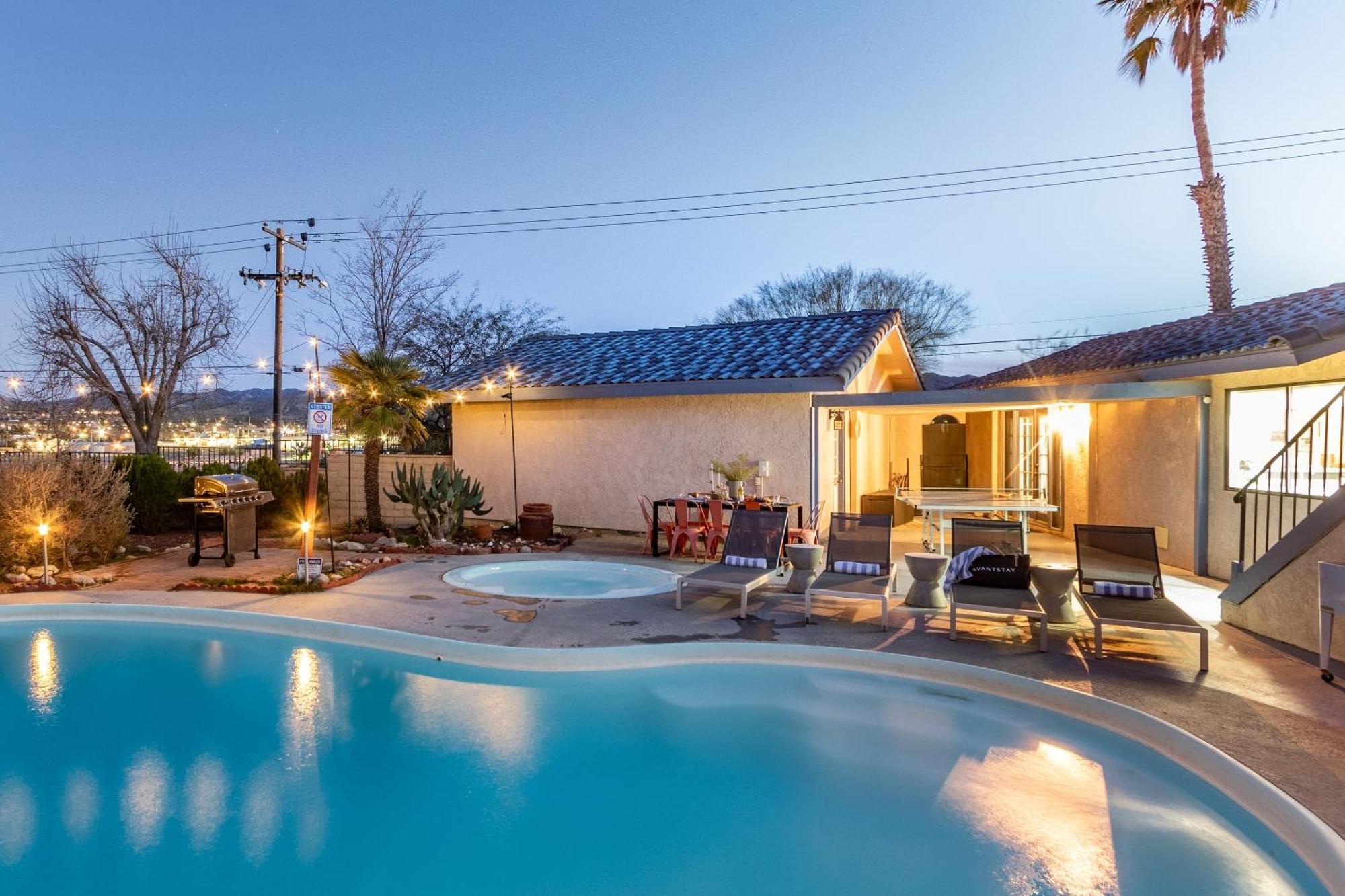Archie By Avantstay Desert Retreat W Courtyard Edge Of Joshua Tree ユッカ・バレー エクステリア 写真